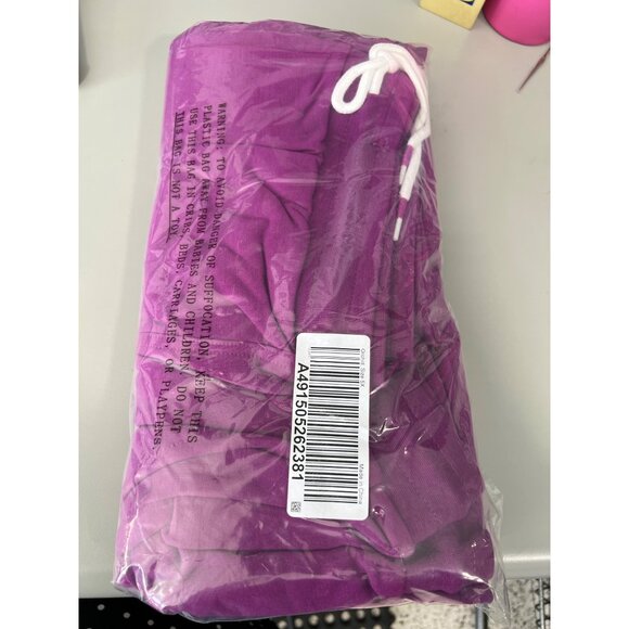 Fit 4 All by Carrie Wightman Relaxed Leg Pant Womens 5X Orchid Poly Blend NEW - Picture 3 of 6